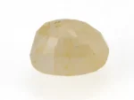 Stunning Natural Yellow Sapphire (Pukhraj) 7.27 Carat/7.99 Ratti - Back View