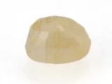 Stunning Natural Yellow Sapphire (Pukhraj) 7.27 Carat/7.99 Ratti - Back View