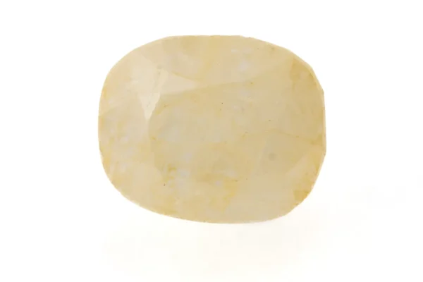 Ceylon Pukhraj Stone 7.99 Ratti (7.27 Carat) Yellow Sapphire