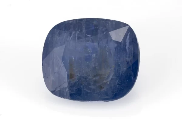 Stunning Natural Blue Sapphire (Neelam) 5.33 Carat/5.86 Ratti - Front View