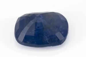 Stunning Natural Blue Sapphire (Neelam) 5.33 Carat/5.86 Ratti - Back View