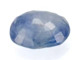 Stunning Natural Blue Sapphire (Neelam) 5.57 Carat/6.12 Ratti - Back View