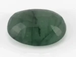 Natural Jambia Emerald (Panna) 5.38 Carat / 5.91 Ratti - Back View