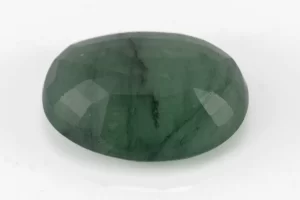 Natural Jambia Emerald (Panna) 5.38 Carat / 5.91 Ratti - Back View