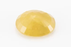 Yellow Sapphire 11.05 Carat 12.14 Ratti Back