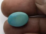 Turquoise Stone 11.35 Ratti - 10.33 Carat Firoza Size Reference