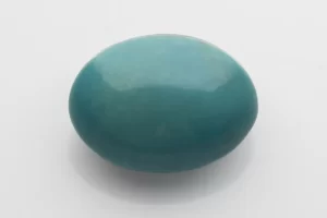 Turquoise Stone 11.99 Ratti - 10.91 Carat Firoza Front View