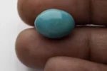 Turquoise Stone 11.99 Ratti - 10.91 Carat Firoza Size Reference