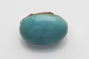 Turquoise Stone 13.32 Ratti - 12.12 Carat Firoza Front View