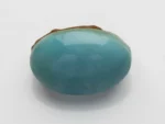 Turquoise Stone 13.32 Ratti - 12.12 Carat Firoza Front View