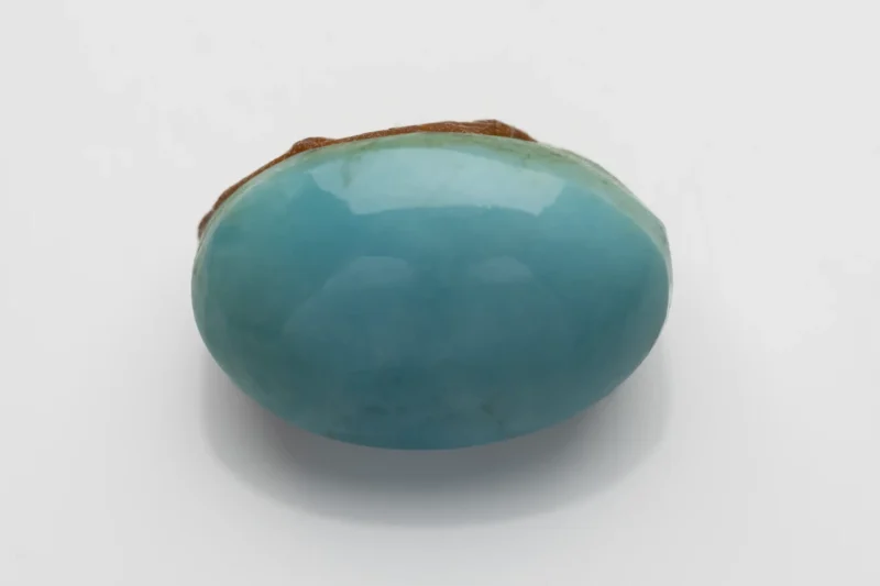 Turquoise Stone 13.32 Ratti - 12.12 Carat Firoza Front View