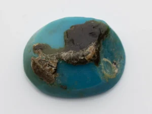 Turquoise Stone 6.56 Ratti - 5.97 Carat Firoza Back View