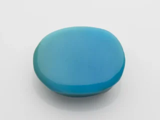 Turquoise Stone 6.56 Ratti - 5.97 Carat Firoza Front View