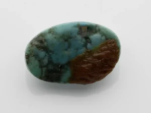 Turquoise Stone 6.57 Ratti - 5.98 Carat Firoza Back View