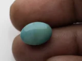 Turquoise Stone 8.24 Ratti - 7.50 Carat Firoza Size Reference