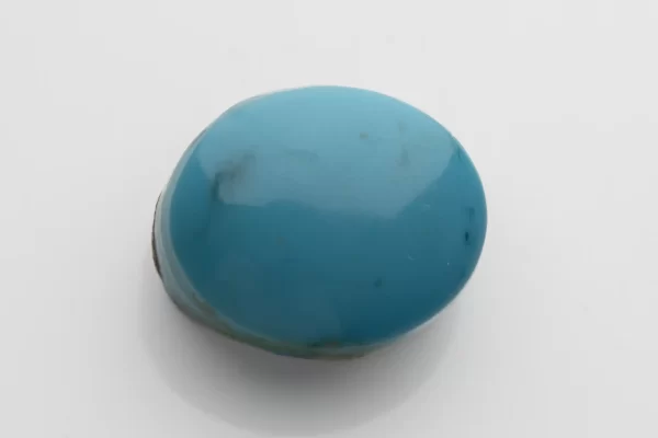 Turquoise Stone 8.49 Ratti - 7.73 Carat Firoza Front View