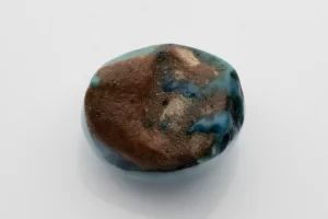 Turquoise Stone 8.49 Ratti - 7.73 Carat Firoza Back View