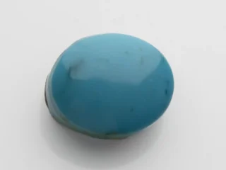 Turquoise Stone 8.49 Ratti - 7.73 Carat Firoza Front View