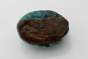 Turquoise Stone 10.70 Ratti - 9.74 Carat Firoza Back View