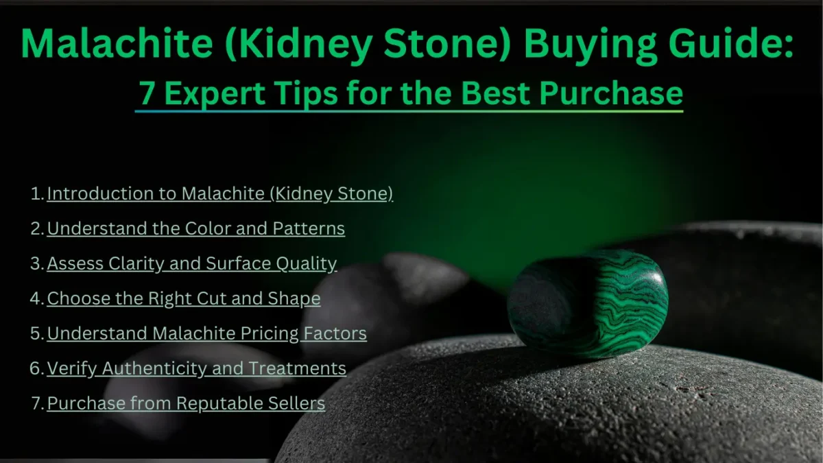 Malachite (Kidney Stone) Buying Guide: 7 Expert Tips For The Best Purchase Discover the ultimate Malachite (Kidney Stone) Buying Guide with 7 expert tips to help you make the best purchase.