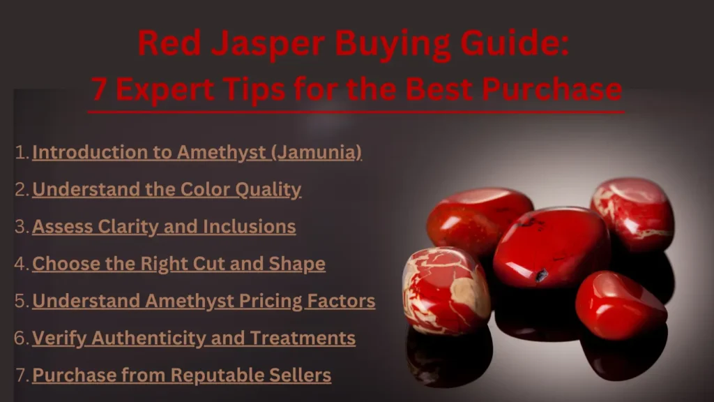 Red Jasper Buying Guide: 7 Expert Tips For The Best Purchase Discover the ultimate red jasper buying guide with 7 expert tips to help you make the best purchase.