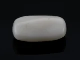 White Coral Stone 4.61 Ratti - 4.20 Carat Safed Moonga Back View
