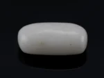 White Coral Stone 4.61 Ratti - 4.20 Carat Safed Moonga Front View