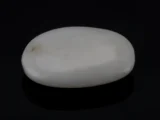 White Coral Stone 4.67 Ratti - 4.25 Carat Safed Moonga Back View