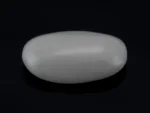 White Coral Stone 4.67 Ratti - 4.25 Carat Safed Moonga Front View