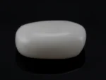 White Coral Stone 5.38 Ratti - 4.90 Carat Safed Moonga Front View