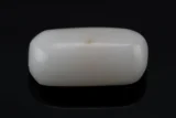 White Coral Stone 10.61 Ratti - 9.66 Carat Safed Moonga Front View