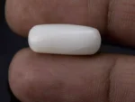 White Coral Stone 10.64 Ratti - 9.68 Carat Safed Moonga Size Reference