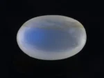 Natural Blue Moonstone Chandramani 5.24 Carat (5.76 Ratti) – Back view