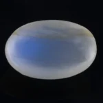 Natural Blue Moonstone Chandramani 5.24 Carat (5.76 Ratti) – Back view