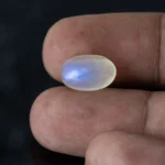 Natural Blue Moonstone Chandramani 5.24 Carat (5.76 Ratti) – In palm