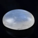 Natural Blue Moonstone Chandramani 6.57 Carat (7.22 Ratti) – Top view