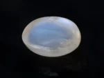 Natural Blue Moonstone Chandramani 6.57 Carat (7.22 Ratti) – Back view