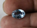 Natural Blue Topaz Stone 4.44 Carat (4.88 Ratti) – In palm
