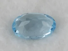 Natural Blue Topaz Stone 4.85 Carat – Side View