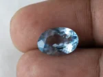 Natural Blue Topaz Stone 6.44 Carat – In Palm