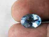 Natural Blue Topaz Stone 6.70 Carat – In Palm