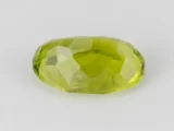 Natural Peridot Stone 2.50 Carat (2.75 Ratti) - Back view