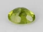 Natural Peridot Stone 3.00 Carat (3.30 Ratti) - Back view