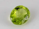Natural Peridot Stone 3.28 Carat - Top View2