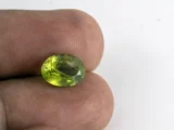 Natural Peridot Stone 3.64 Carat (4.00 Ratti) - In Palm
