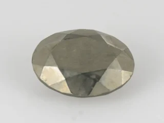 Natural Pyrite Stone – 14.44 Carat (15.87 Ratti) Certified Gem - Front view