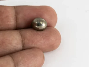 Natural Pyrite Stone – 6.84 Carat (7.52 Ratti) Certified Gem - In Hand