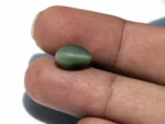Natural Quartz Cat’s Eye Gemstone (Lahsuniya Ratna) – 4.93 Carat (5.42 Ratti) - in palm