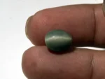 Natural Quartz Cat’s Eye Gemstone (Lahsuniya Ratna) – 6.30 Carat (6.92 Ratti) - in palm