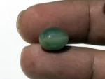 Natural Quartz Cat’s Eye Gemstone (Lahsuniya Ratna) – 6.71 Carat (7.37 Ratti) - in palm